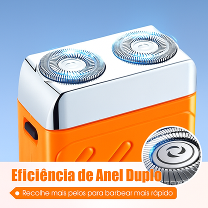 Máquina de Barbear Mini Eficiente e Duradoura
