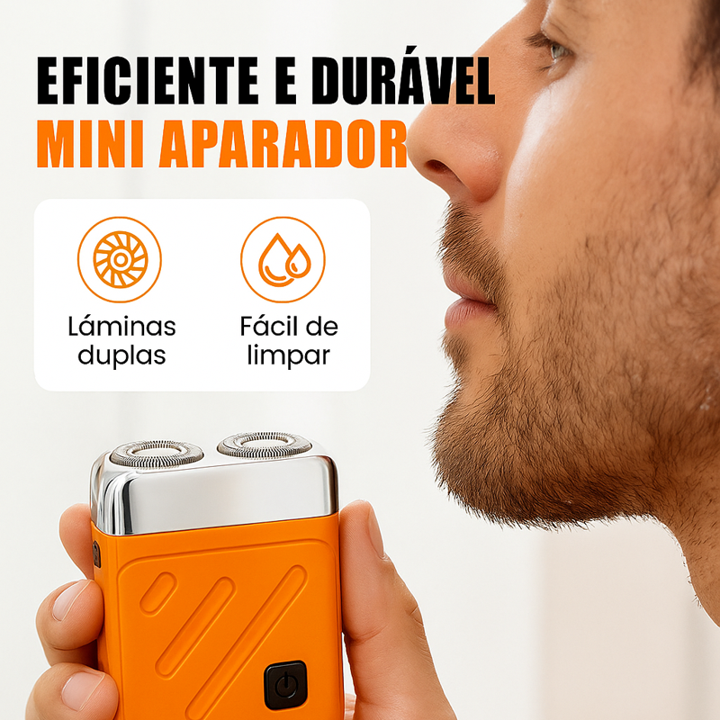 Máquina de Barbear Mini Eficiente e Duradoura